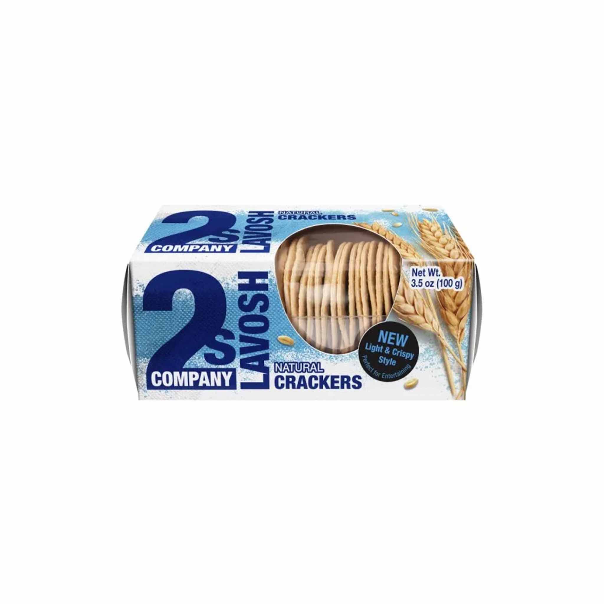 2S COMPANY LAVOSH CRACKERS 3.5oz