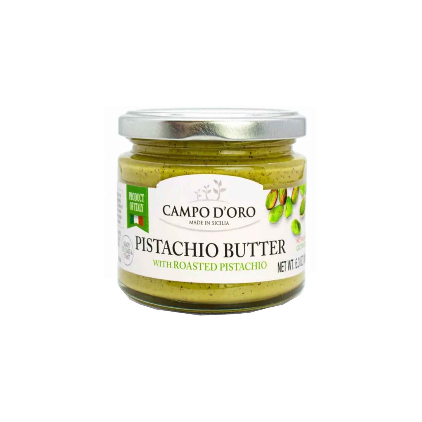 CAMPO D'ORO PISTACHIO NUT BUTTER 6.35oz