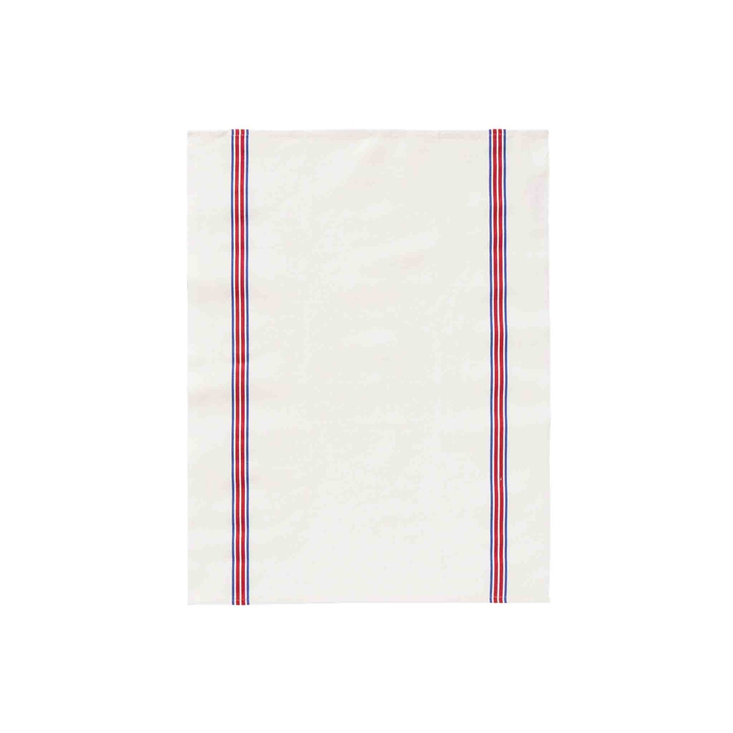 CHARVET EDITIONS PIANO BRUT TEA TOWEL - BLUE/RED