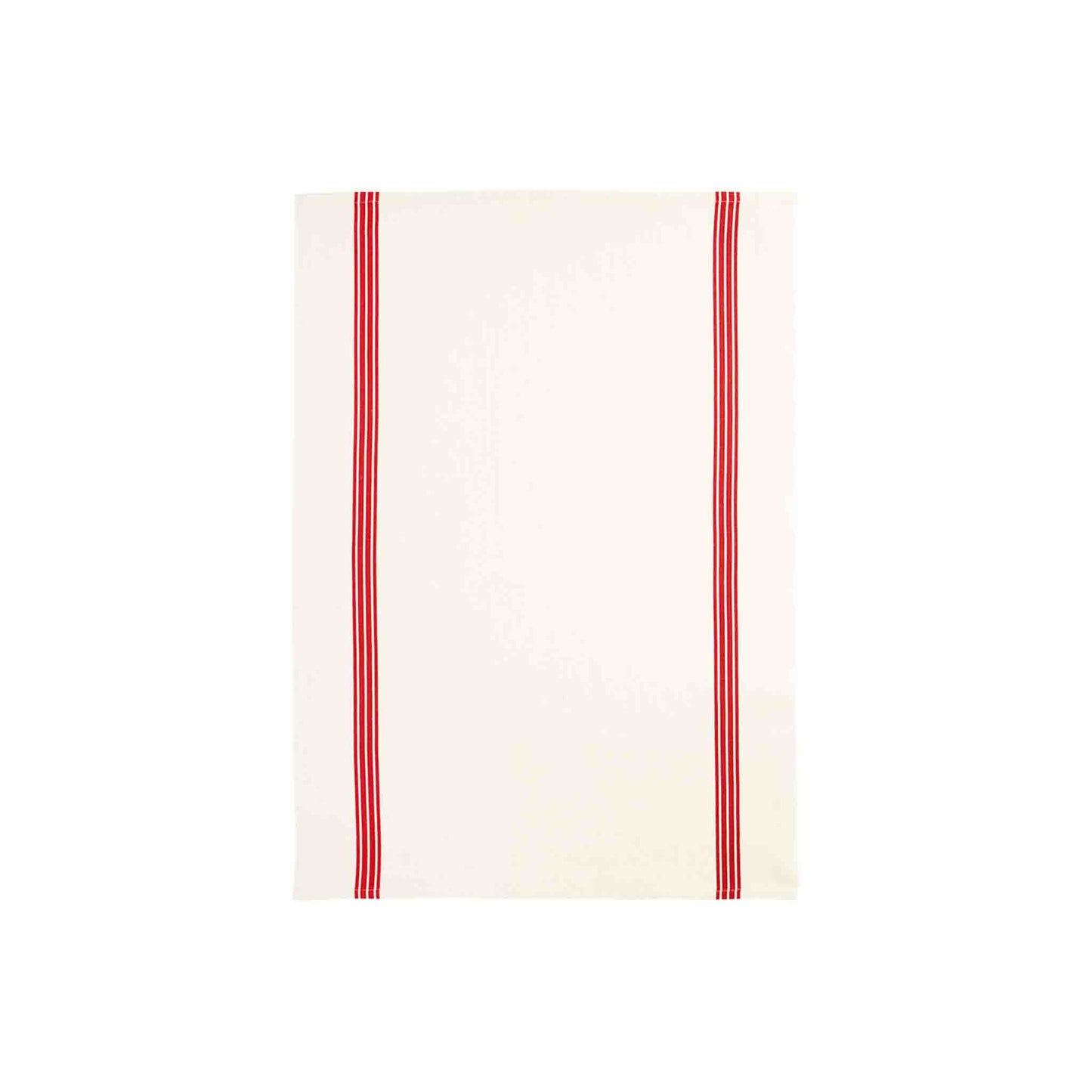 CHARVET EDITIONS PIANO BRUT TEA TOWEL - RED