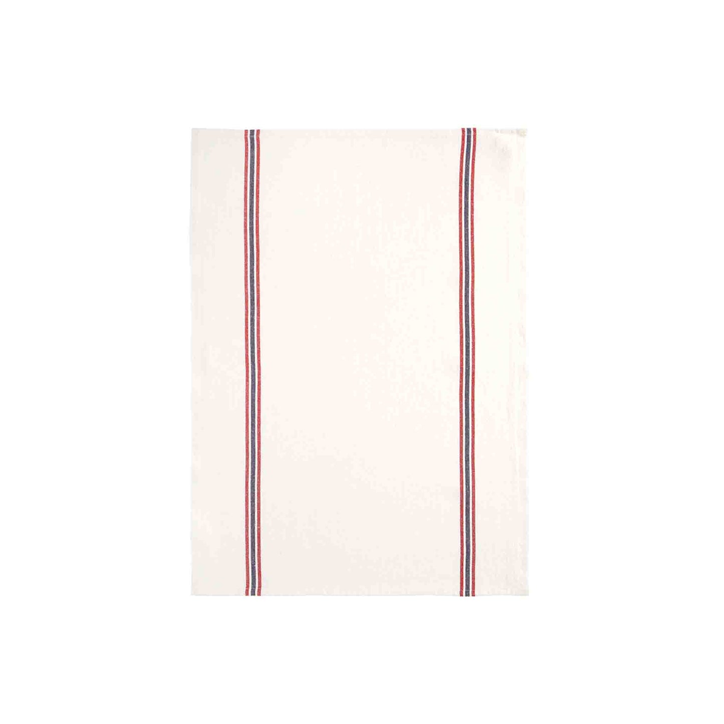 CHARVET EDITIONS TEA TOWEL - WHITE/BLUE/RED