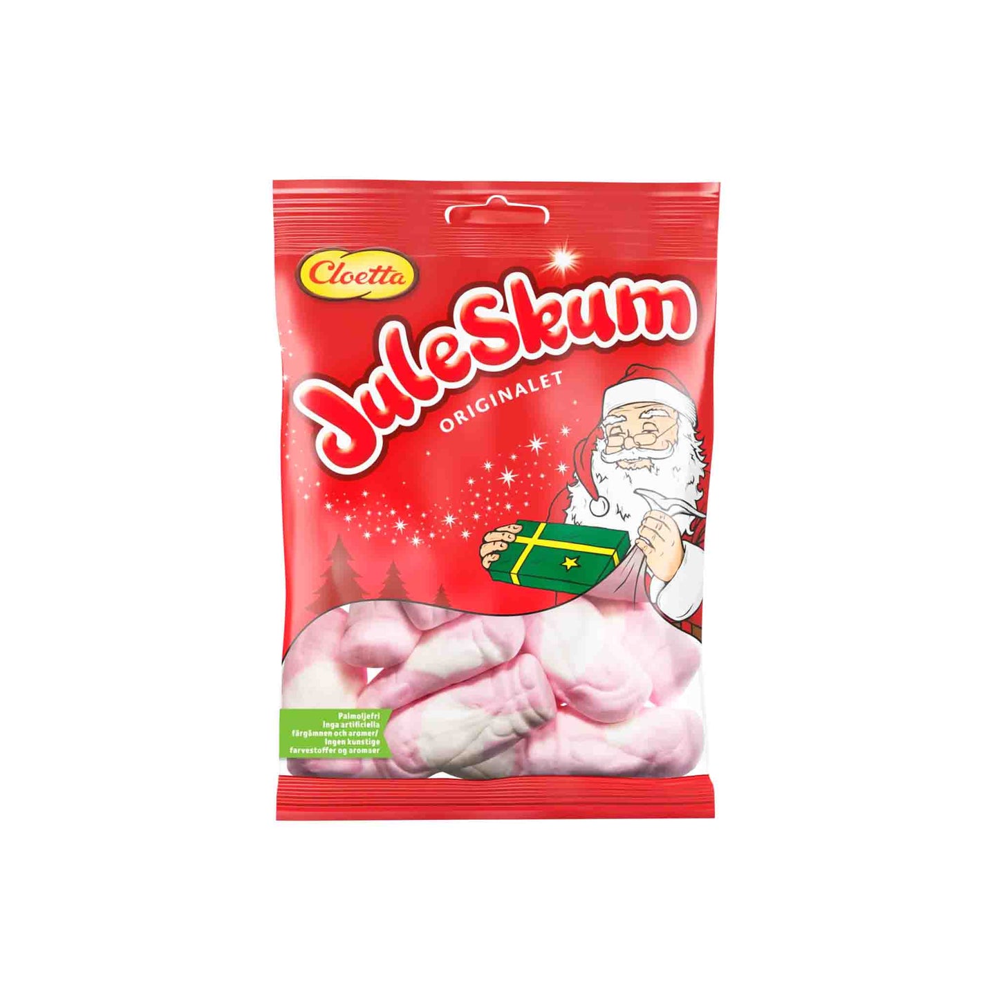 CLOETTA JULESKUM SANTA MARSHMALLOWS 100g