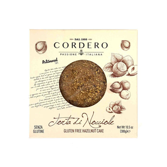 CORDERO GLUTEN FREE HAZELNUT CAKE 300g