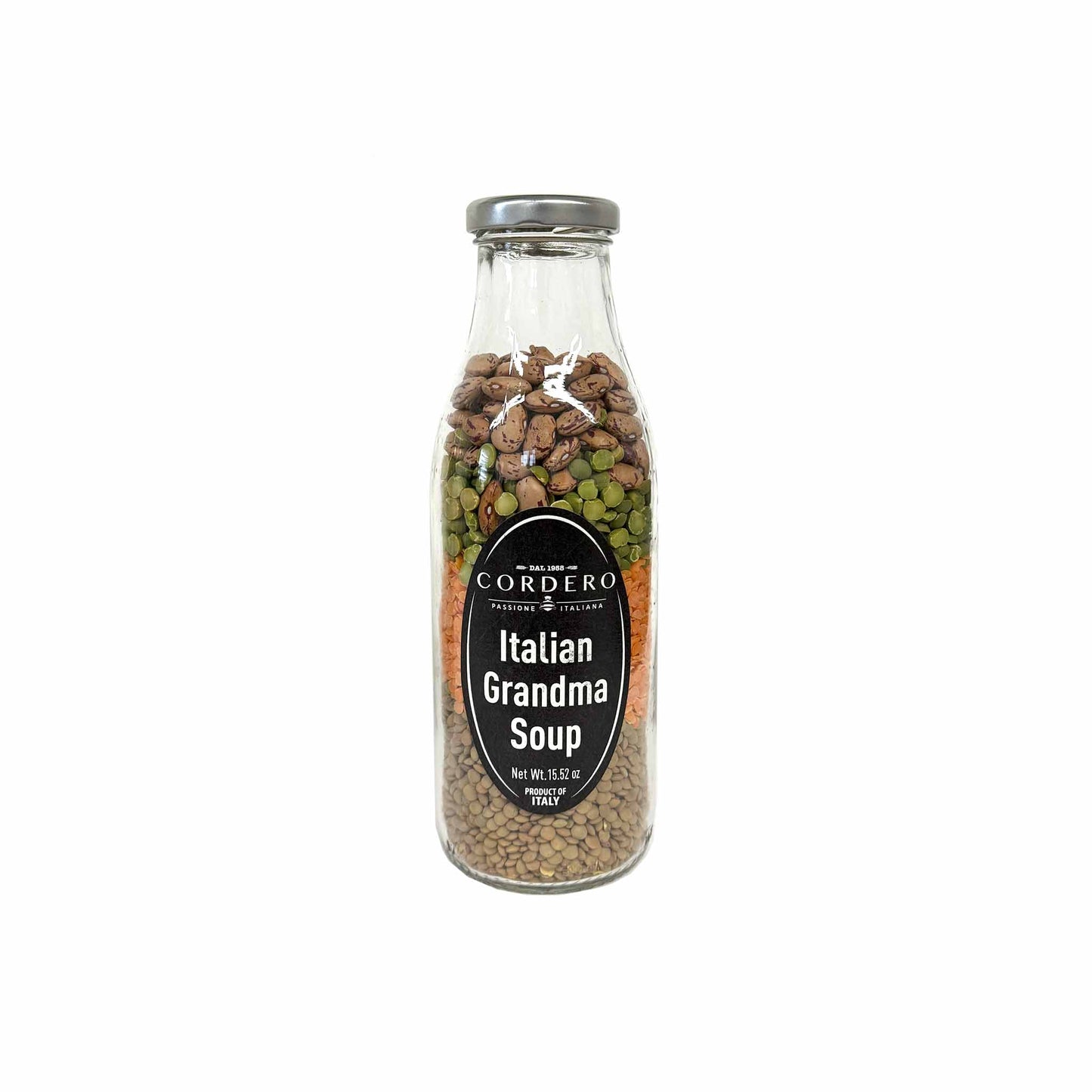 CORDERO ITALIAN GRANDMA SOUP LENTILS & BEANS MIX 15.5oz