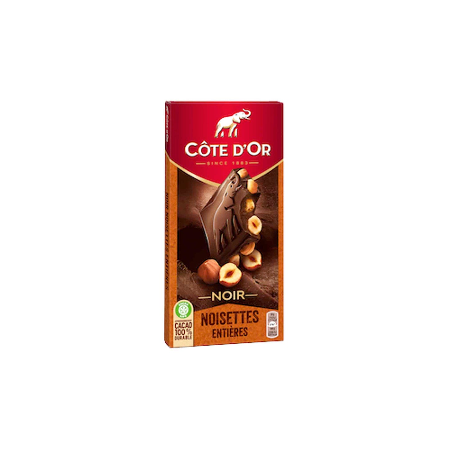 COTE D'OR HAZELNUT NOIR 180g