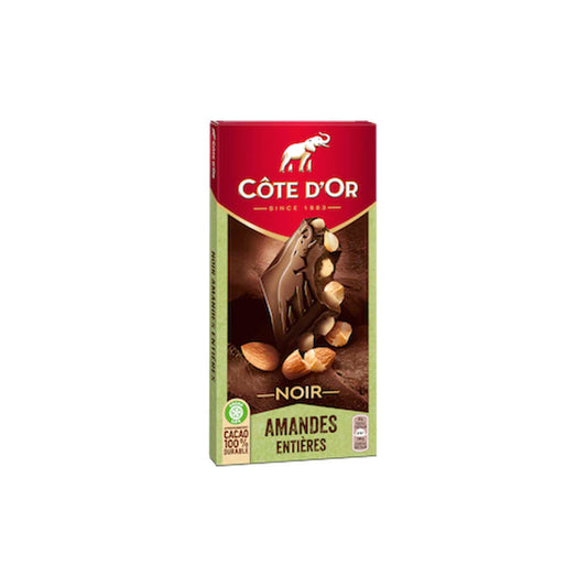 COTE D'OR ALMOND NOIR 180g