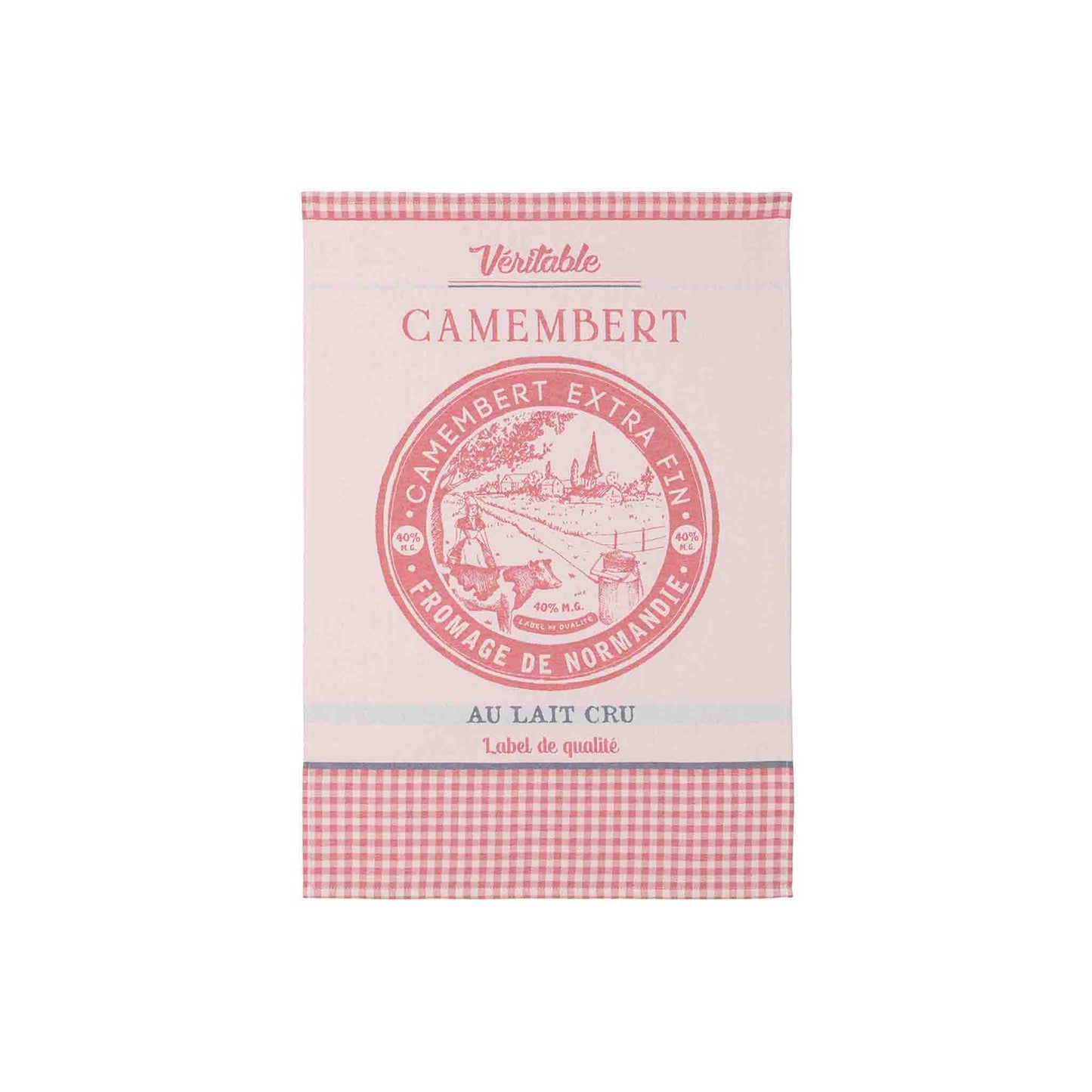 COUCKE CAMEMBERT TEA TOWEL