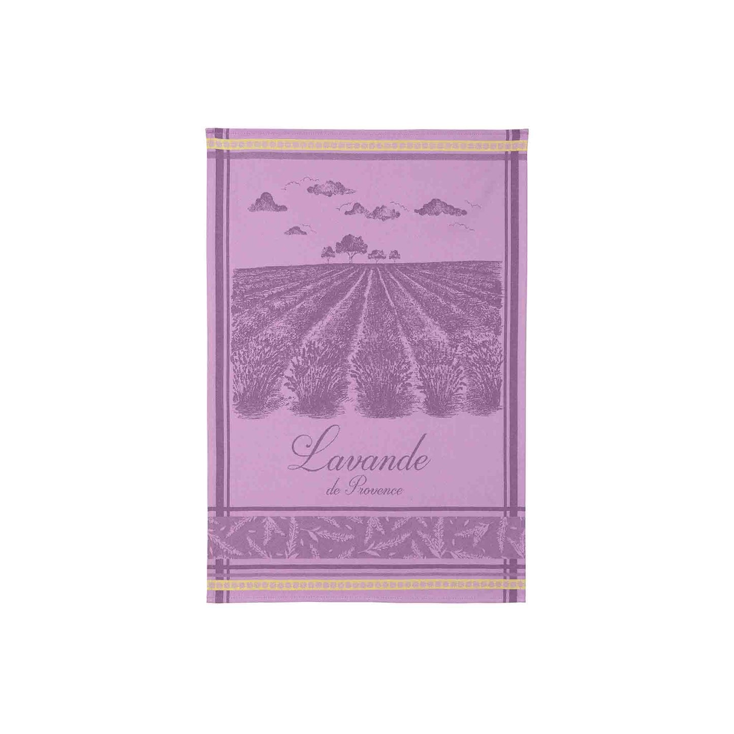 COUCKE LAVENDER FIELDS TEA TOWEL