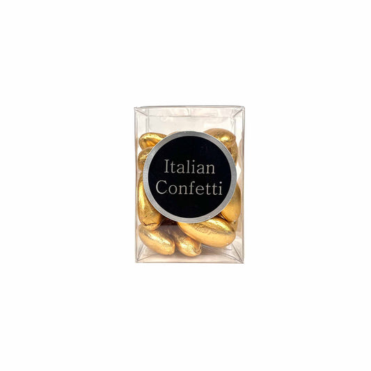 DAPRANO GOLD WRAP ALMONDS CONFETTI 4.1oz