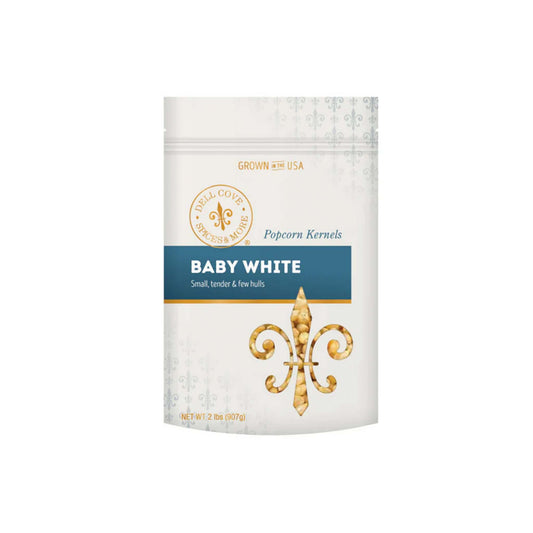 DELL COVE BABY WHITE POPCORN KERNELS 2lb