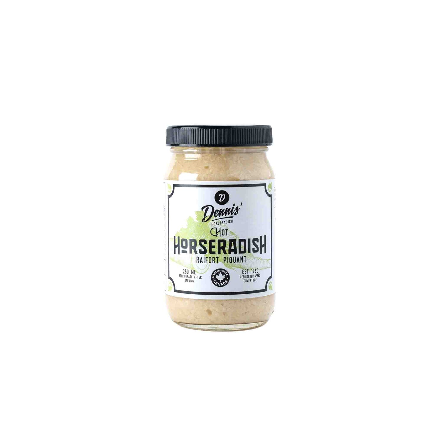 DENNIS HOT HORSERADISH 250ml