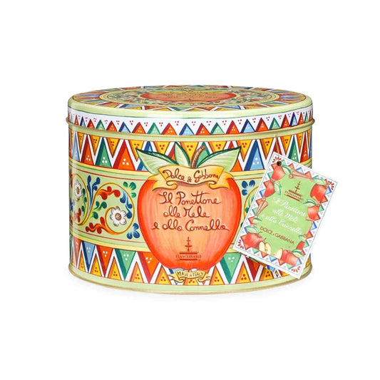 FIASCONARO DOLCE & GABBANA APPLE & CINNAMON PANETTONE 500g