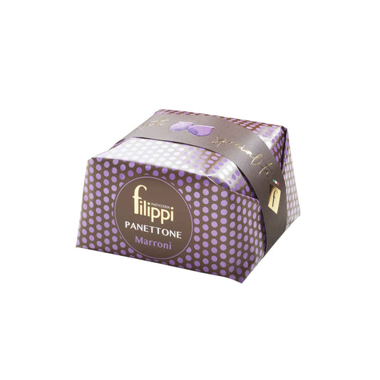 FILIPPI PANETTONE WITH CHESTNUTS 500g