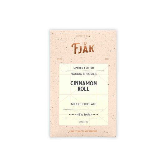 FJAK LIMITED EDITION CINNAMON ROLL MILK CHOCOLATE 60g