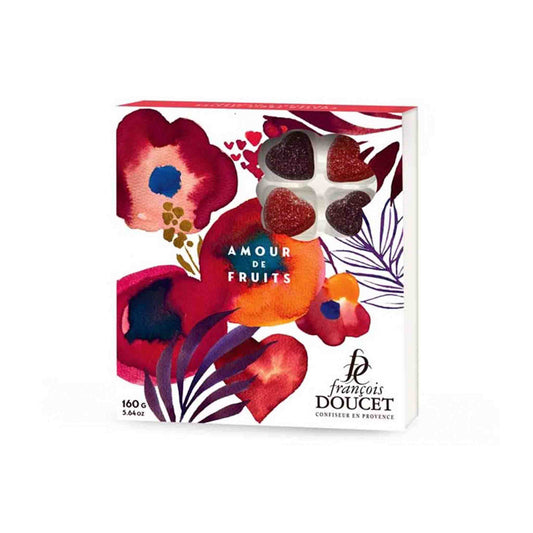 FRANCOIS DOUCET AMOUR DE FRUITS - HEART SHAPED FRUIT PATE 160g