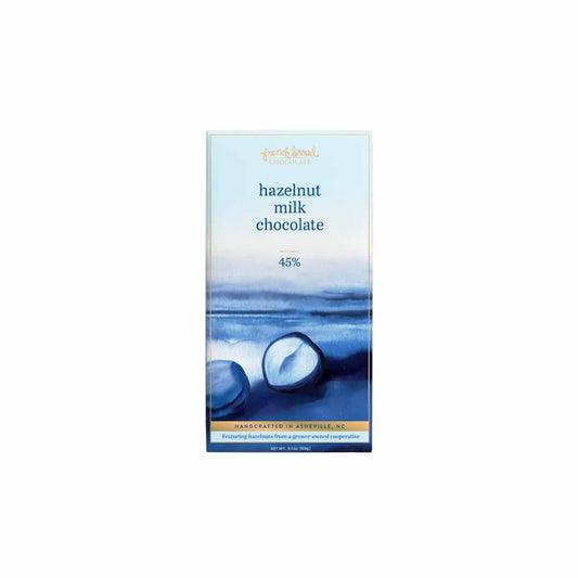 FRENCH BROAD 45% HAZELNUT MILK CHOCOLATE 60g