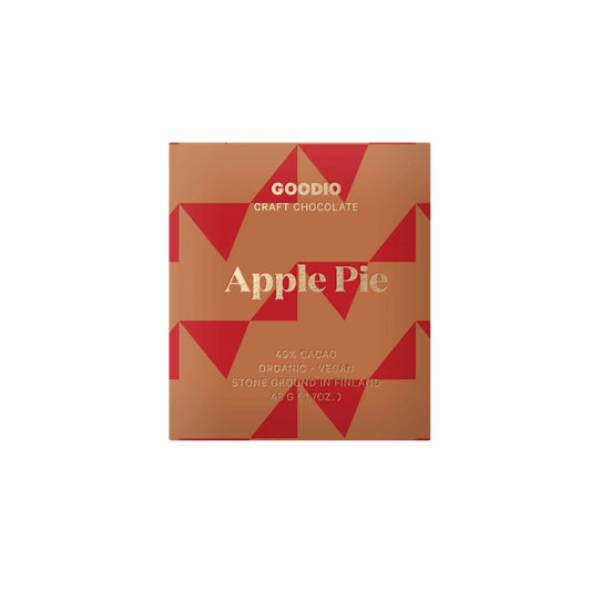 GOODIO APPLE PIE 49% CHOCOLATE 48g