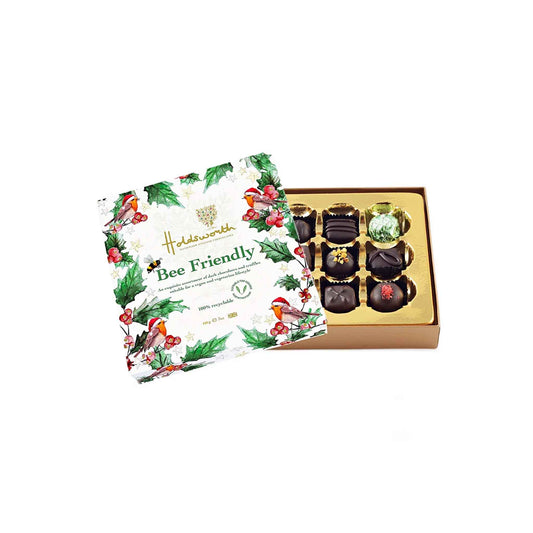 HOLDSWORTH BEE FRIENDLY VEGAN CHOCOLATE BOX 110g