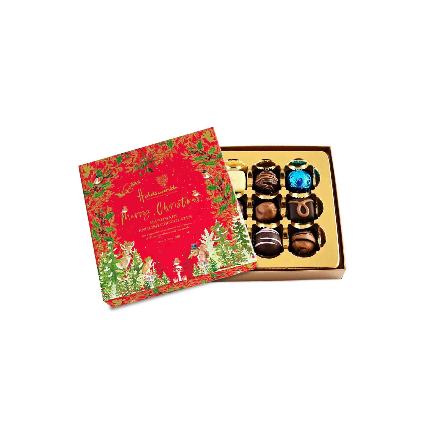 HOLDSWORTH HANDMADE ENGLISH CHOCOLATES 160g