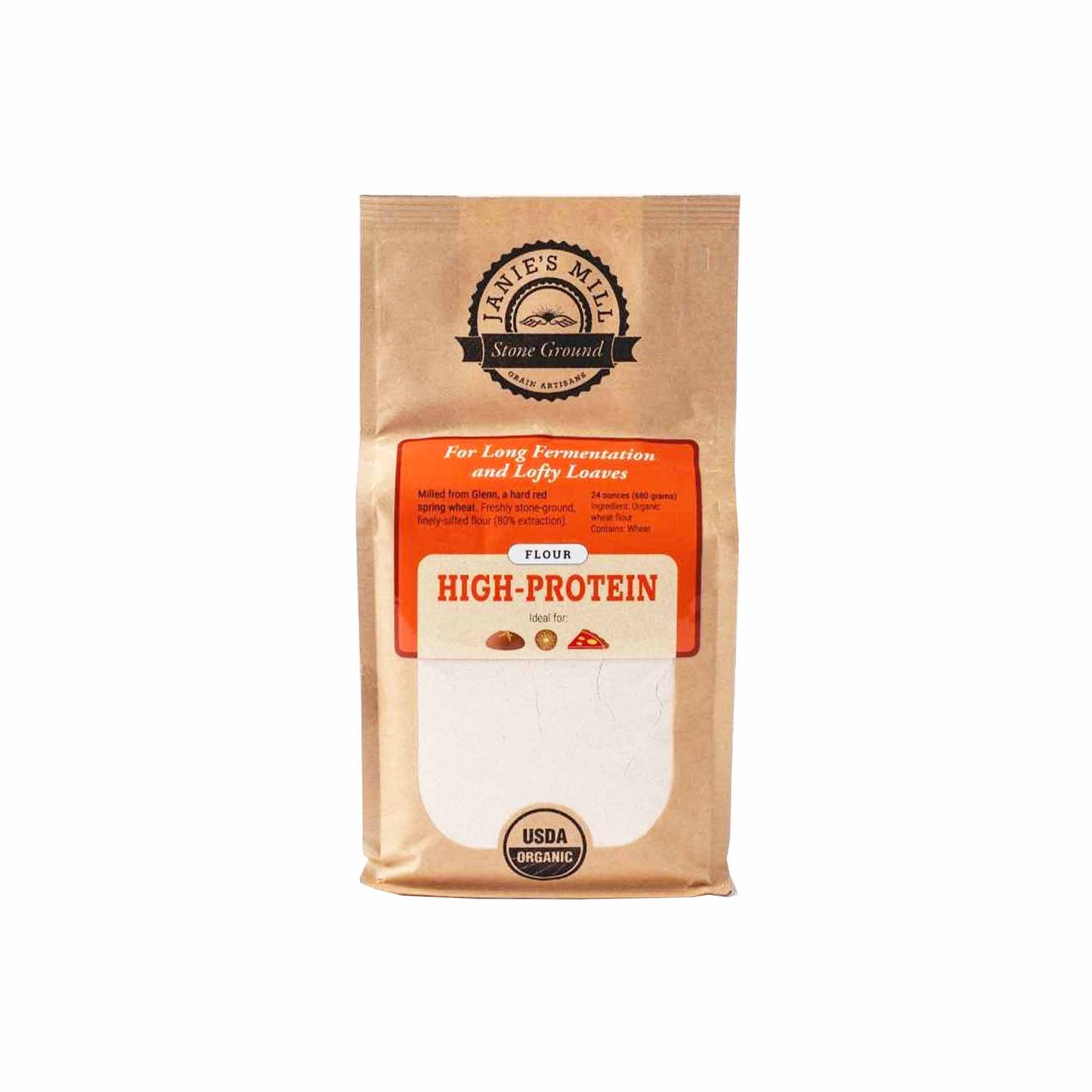 JANIES MILL ORGANIC HIGH PROTEIN BREAD FLOUR 1.5lb