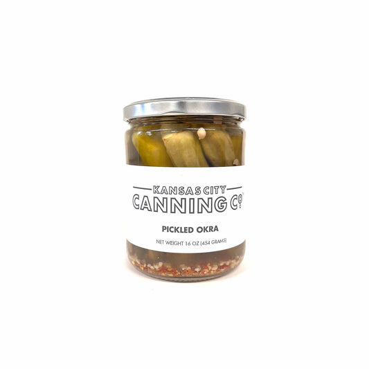 KANSAS CITY CANNING CO. PICKLED OKRA 16oz