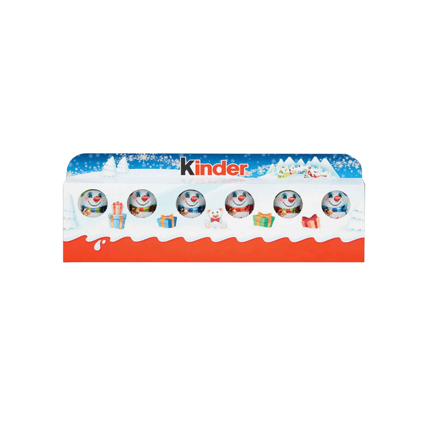 KINDER MINI SNOWMAN FIGURES 90g