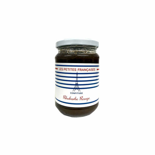 LES PETITES FRANCAISES RED RHUBARB JAM 350g