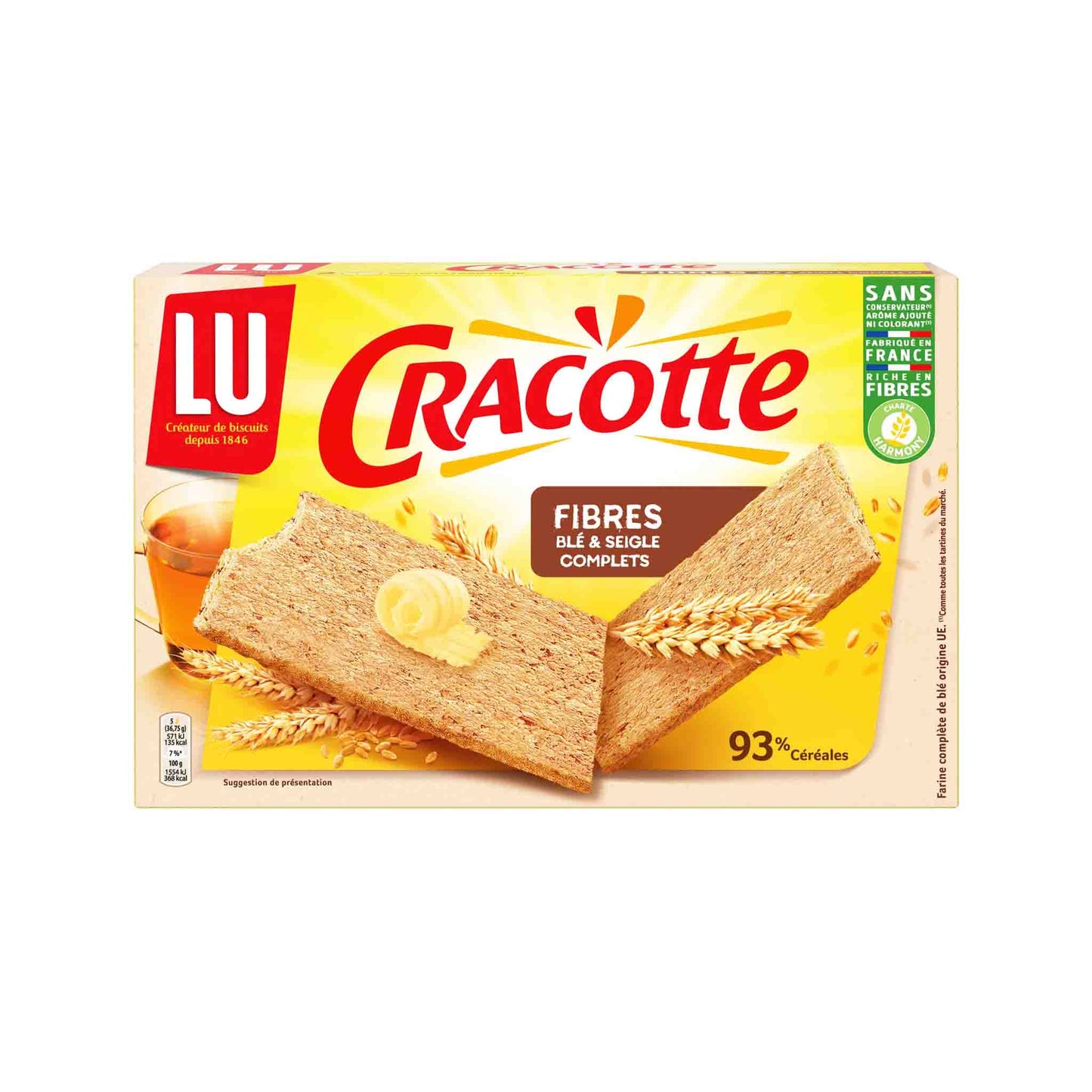 LU FIBER CRACOTTES 250g