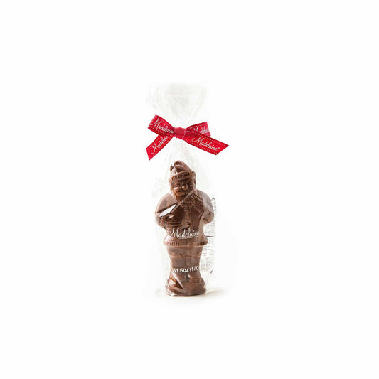 MADELAINE SOLID SANTA CHOCOLATE (IN A BAG) 6oz