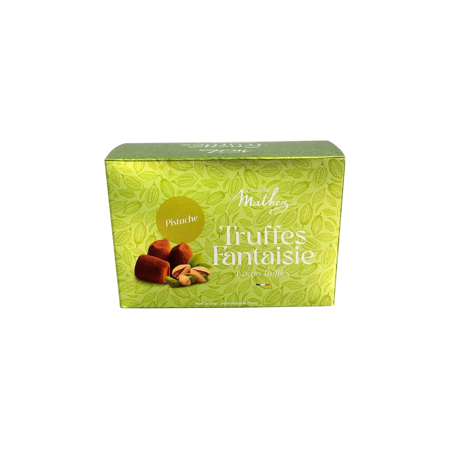 MATHEZ CHOCOLATE TRUFFLES WITH PISTACHIO 250g