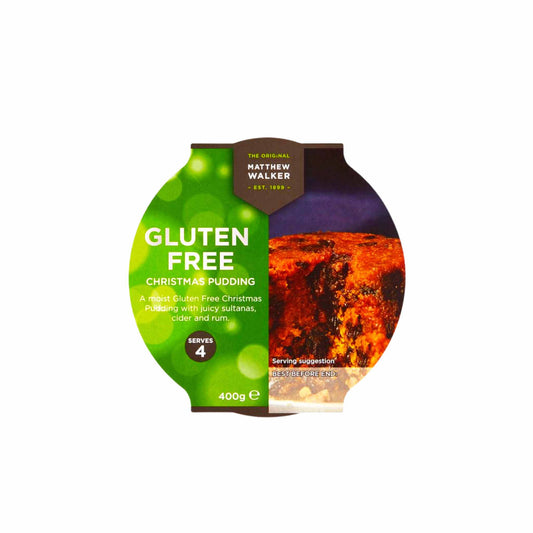 MATTHEW WALKER GLUTEN FREE CHRISTMAS PUDDING 400g