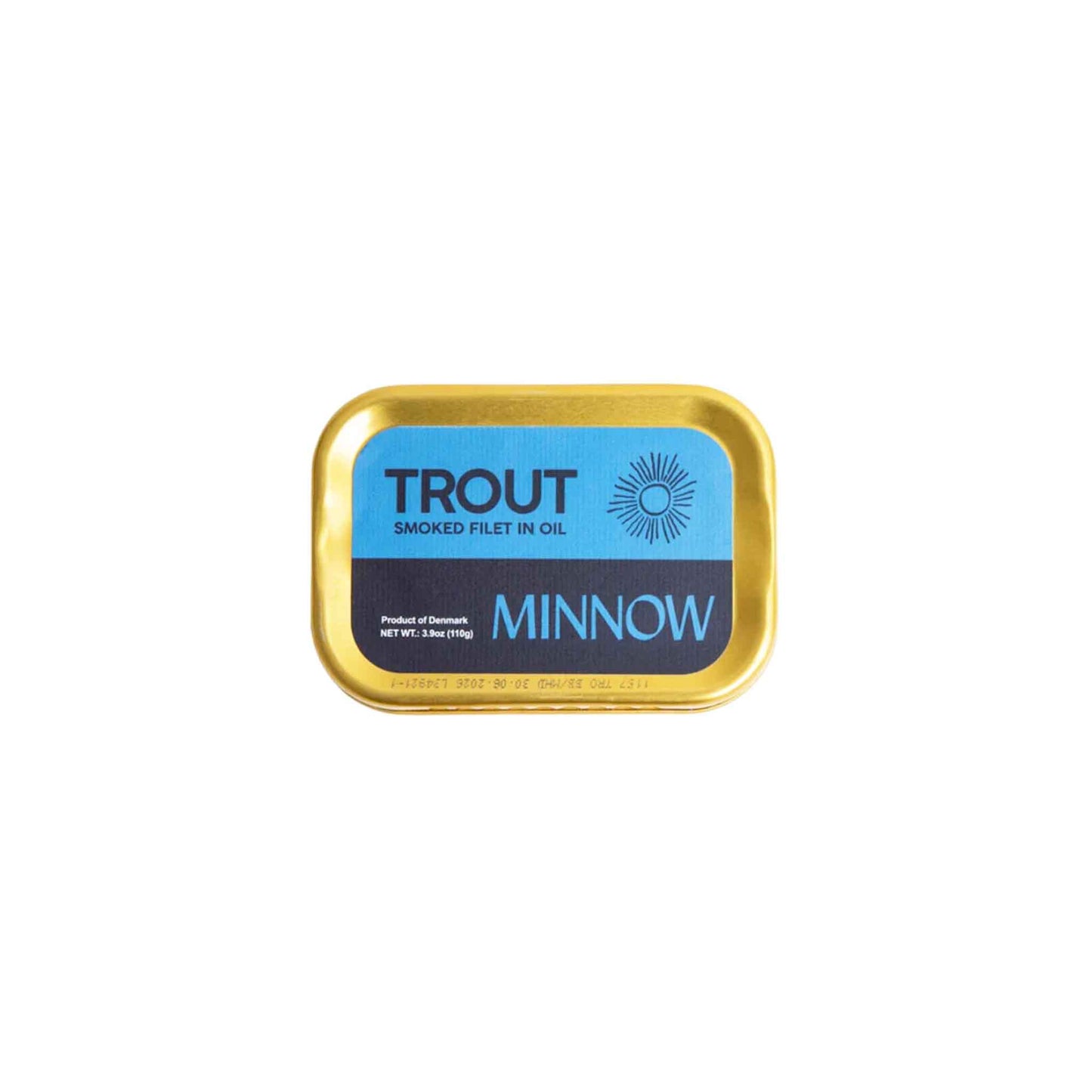 MINNOW SMOKED TROUT FILET IN OIL 110g