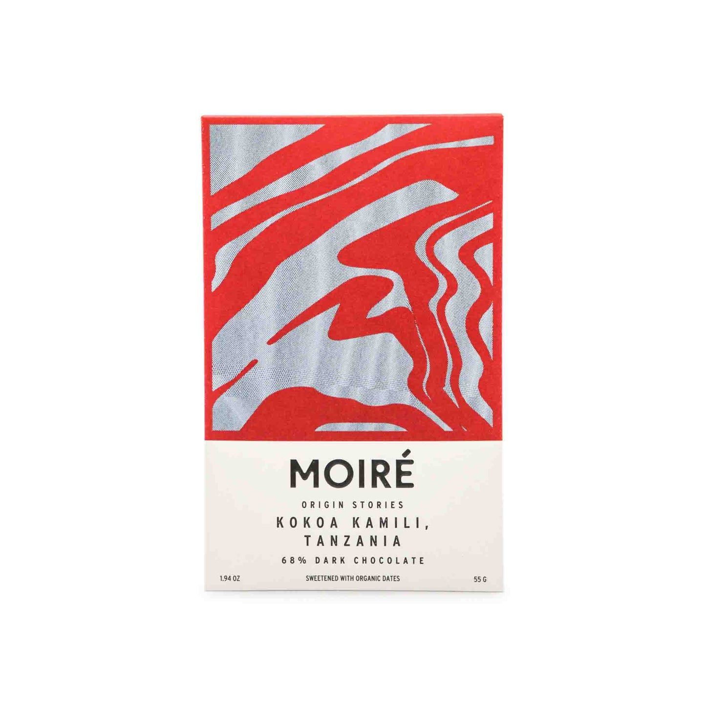 MOIRE KOKOA KAMILI TANZANIA 68% DARK CHOCOLATE 55g