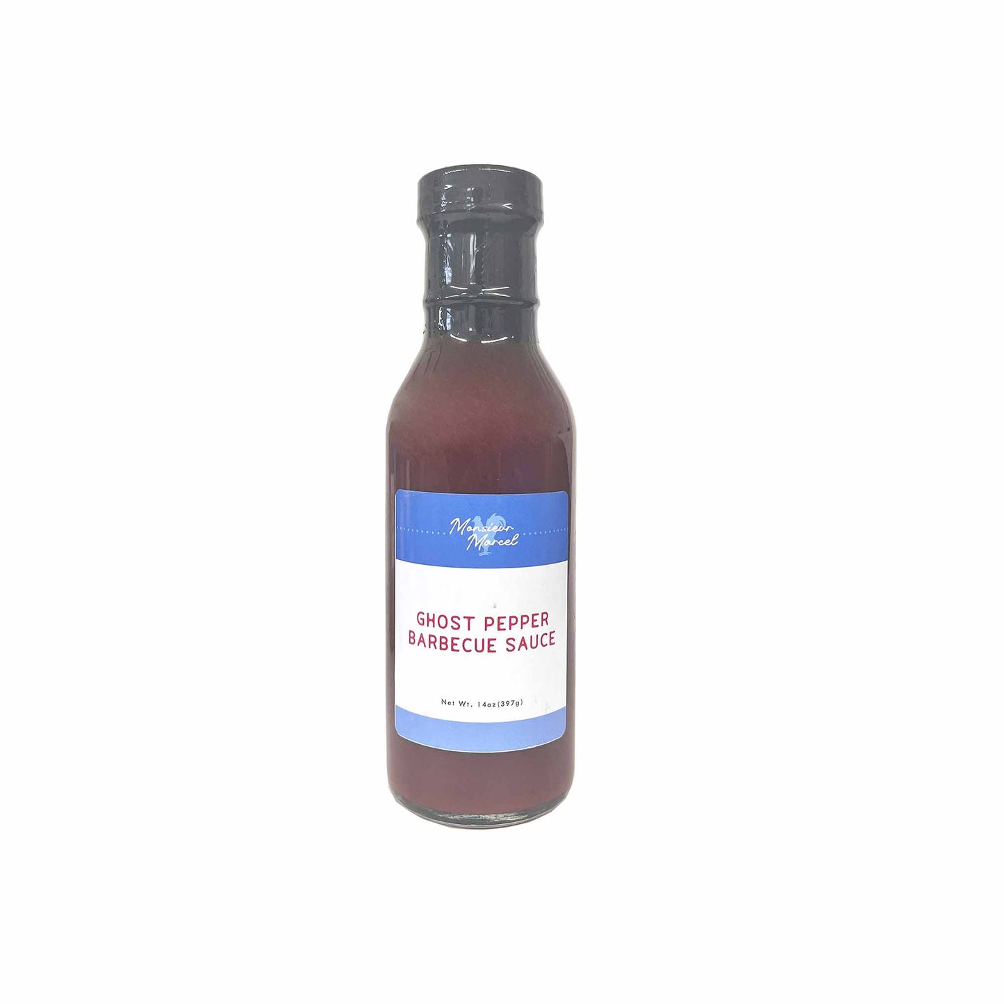 MONSIEUR MARCEL GHOST PEPPER BARBECUE SAUCE 12oz