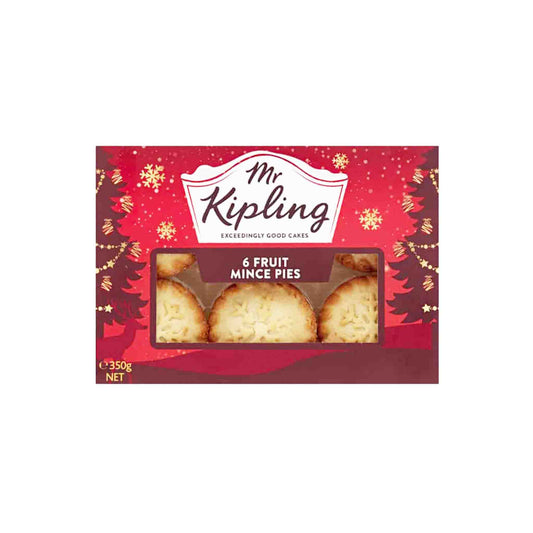 MR KIPLING 6 FRUIT MINCE PIES