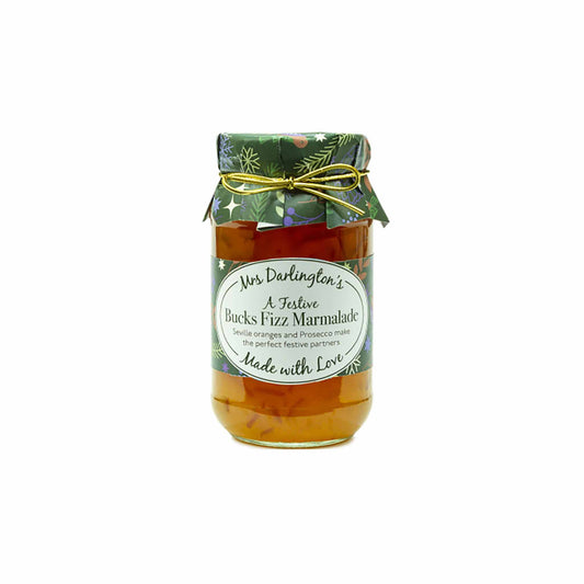 MRS DARLINGTON'S BUCKS FIZZ MARMALADE 340g