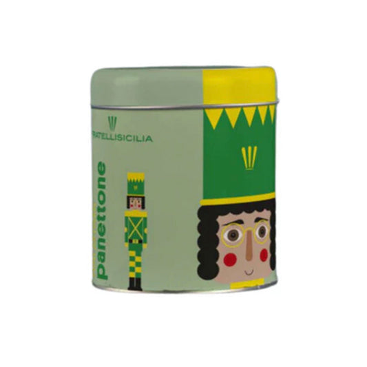 FRATELLI PANETTONE PISTACHIO NUTCRACKER TIN 100g