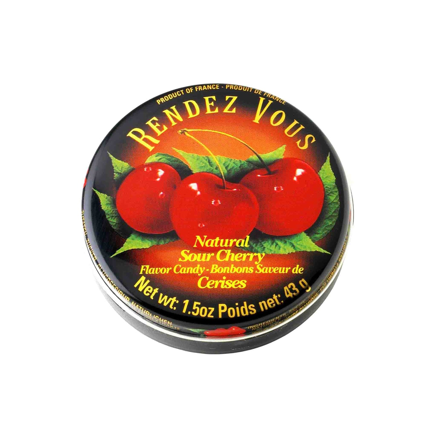 RENDEZ VOUS SOUR CHERRY PASTILLES 43g