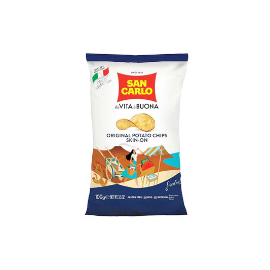 SAN CARLO ORIGINAL POTATO CHIPS 100g