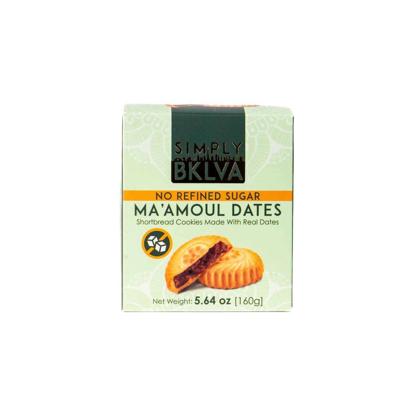 SIMPLY BKLVA SUGAR FREE MA'AMOUL DATES 160g