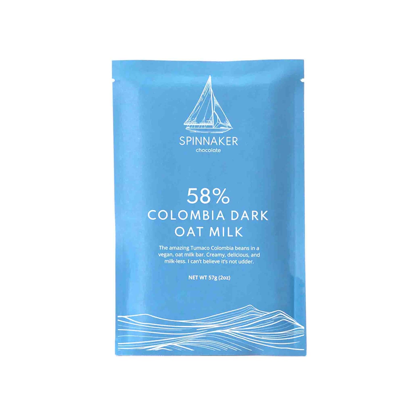 SPINNAKER 58% MADAGASCAR DARK MILK 2oz