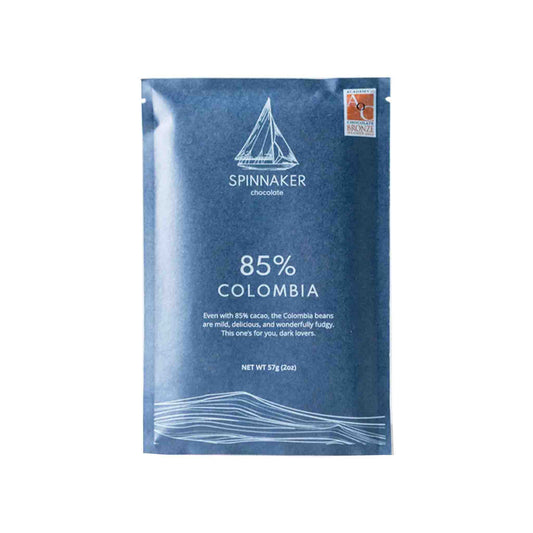 SPINNAKER 85% COLOMBIA DARK CHOCOLATE 2oz