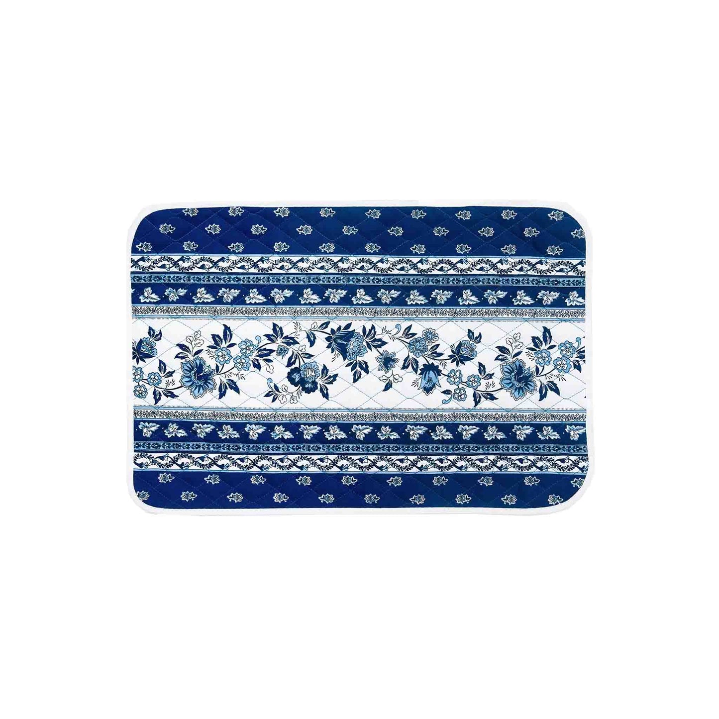 TISSUS TOSELLI AVIGNON PLACEMAT - BLUE