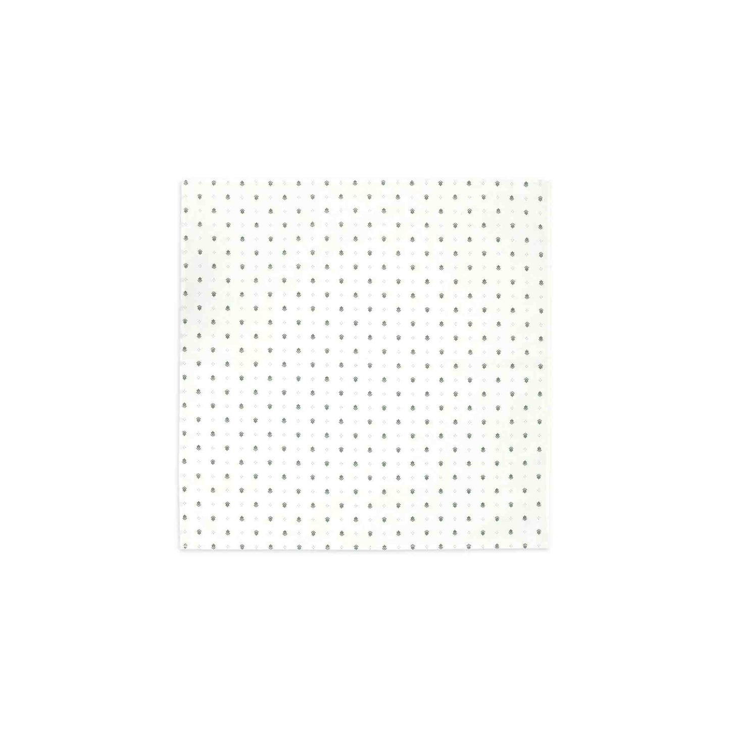 TISSUS TOSELLI CALISSON NAPKIN 6 SET - BEIGE/GREEN