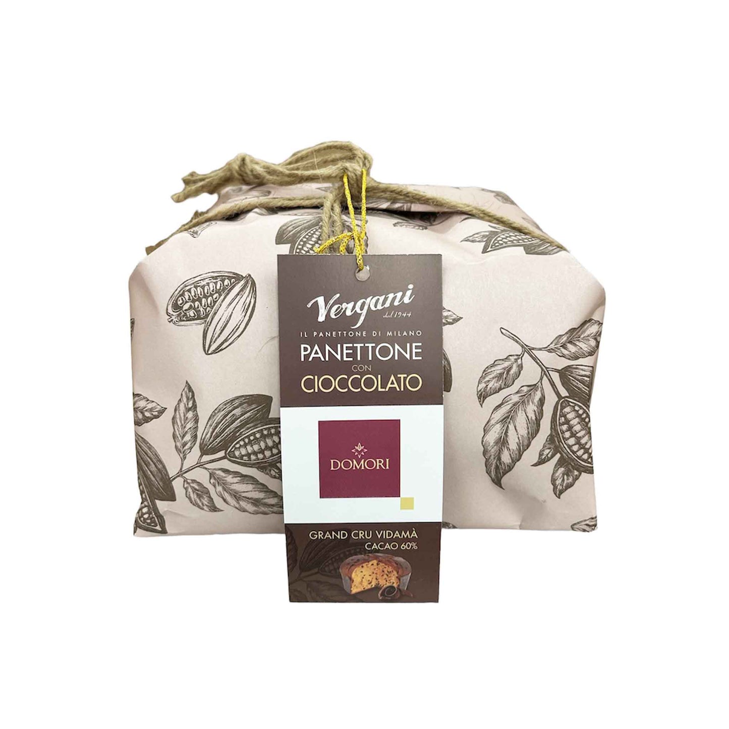 VERGANI PANETTONE WITH DARK CHOCOLATE 750g