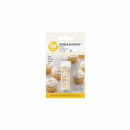 WILTON EDIBLE GOLD STARS 1.1g