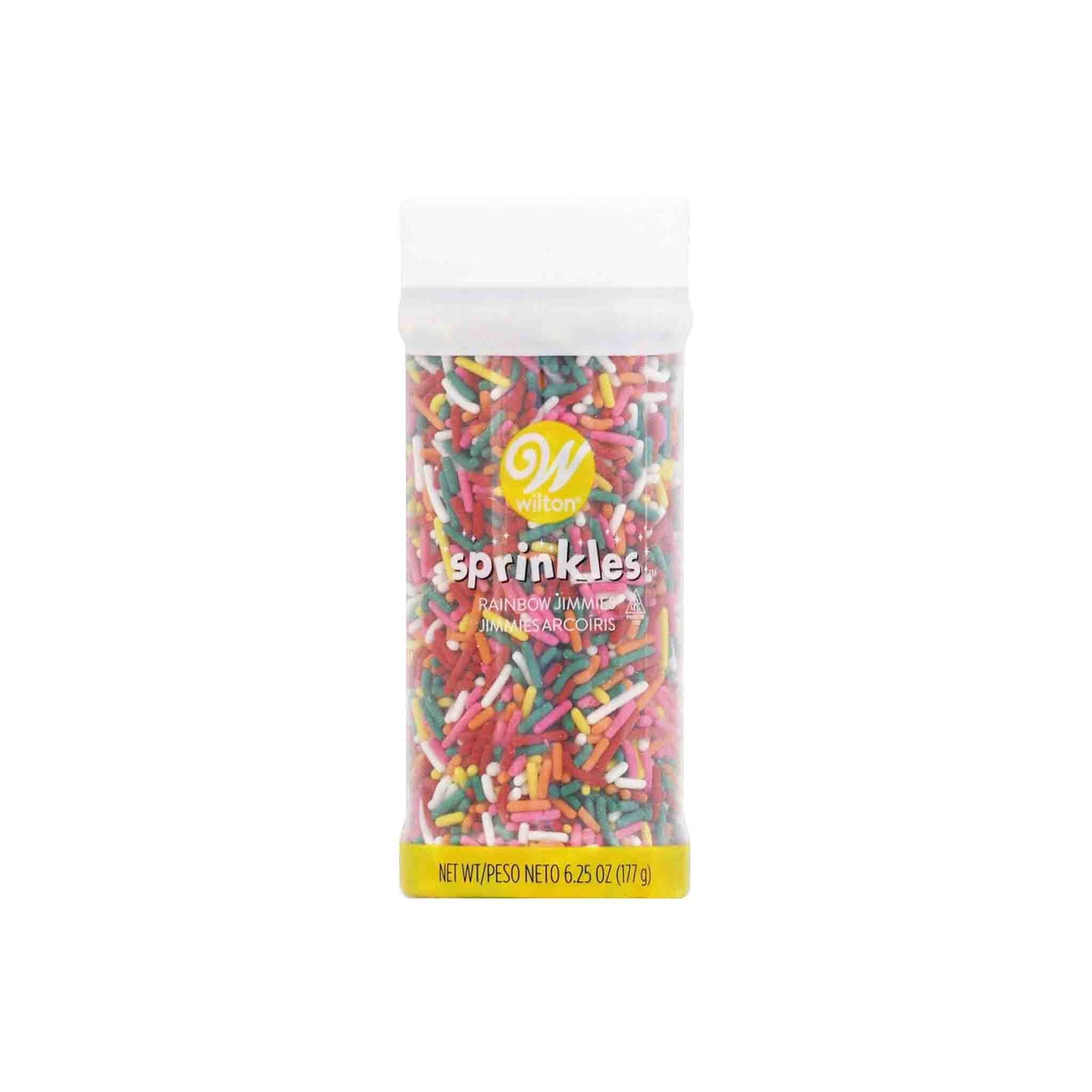 WILTON RAINBOW JIMMIES 6.25OZ