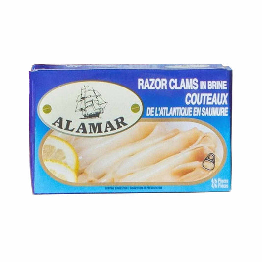 Alamar Navajas Razor Clams in Brine