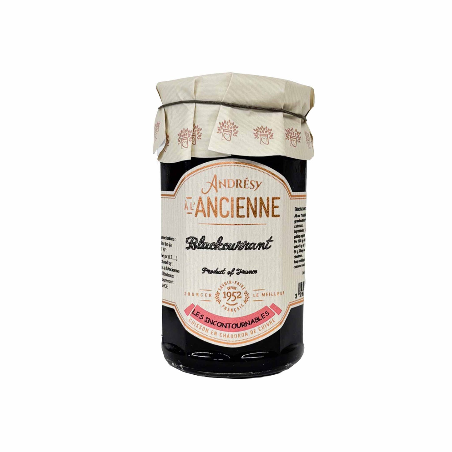 ANDRESY A L'ANCIENNE BLACKCURRANT JAM 9oz