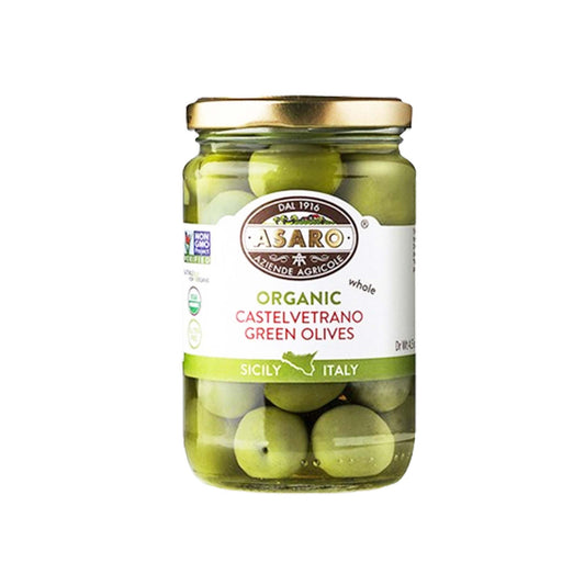 ASARO WHOLE CASTELVETRANO OLIVES 170g